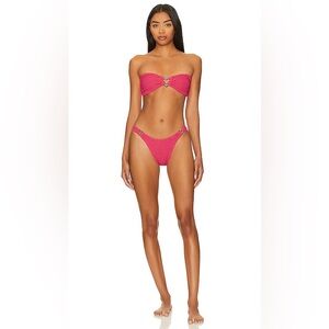 Hunza G Nicole Bikini Set in Hot Pink & Silver | REVOLVE
Brand: Hunza G